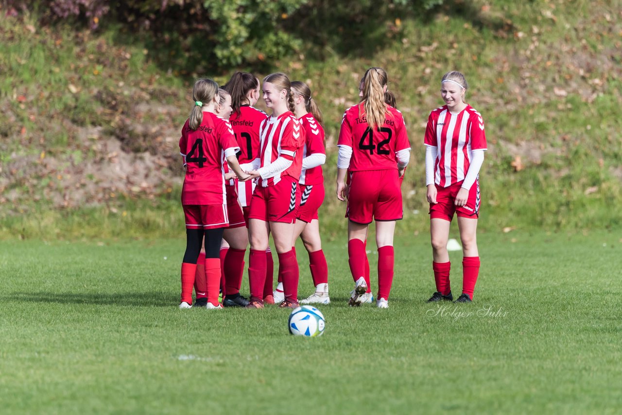 Bild 358 - wBJ TuS Tensfeld - SV Fortuna St. Juergen